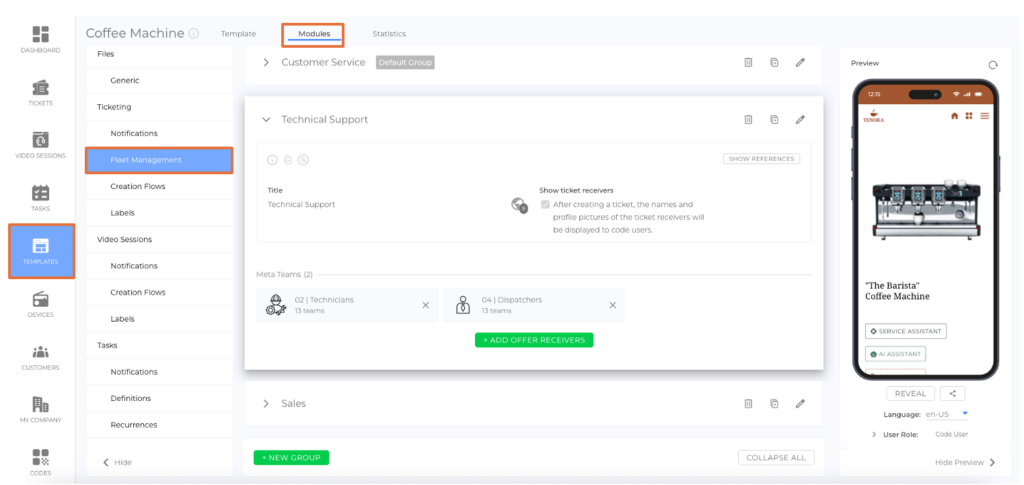 Fleet Management Group with Meta Team