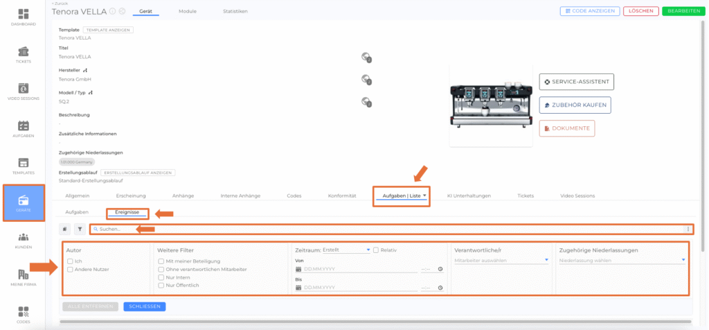 Ereignisübersicht – Kalender- und Listenansicht 4 Bildschirmfoto 2025 11 13 um 14.39.20